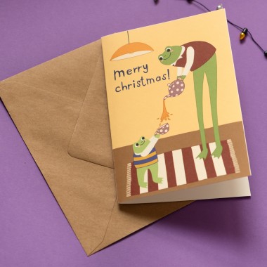 The Naughty District - Weihnachtskarten Set mit Mäusen und Fröschen