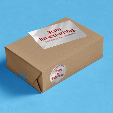 Weihnachts-Karten + Weihnachts-Sticker (5er Set)