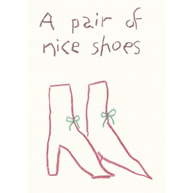 A pair of nice shoes – Print von Lavanda Posters