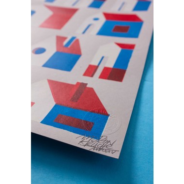 Martin Krusche - »Siedlung«, 29,7x42cm