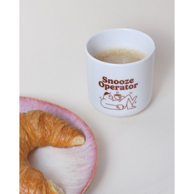 Snooze Operator Porzellanbecher – studio ciao