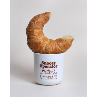 Snooze Operator Porzellanbecher – studio ciao