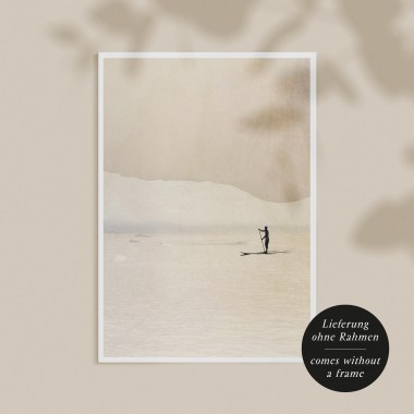 Amy & Kurt Berlin A4 Artprint "Stand up Paddler"
