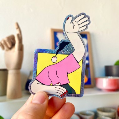 AnneAlbert – Sticker – Hello