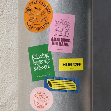 Stickerset XXL (bestehend aus 15 Aufklebern) – studio ciao