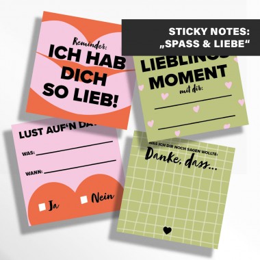 Sticky Notes für besondere Momente | DEINE ZWEISAMKEIT