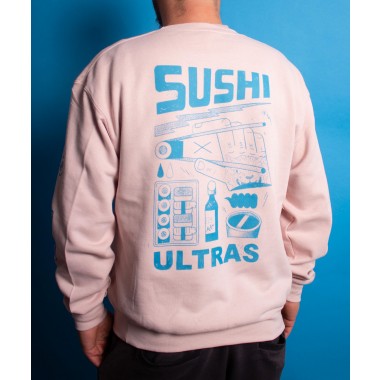 Martin Krusche - Sweater rosé »Sushi Ultras«