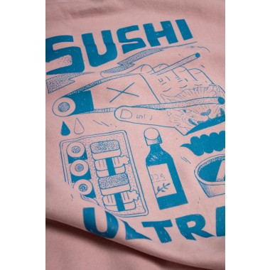 Martin Krusche - Sweater rosé »Sushi Ultras«