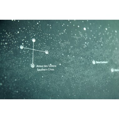 Dark Sky – Südhimmel Teelichtbanderole von lessing.