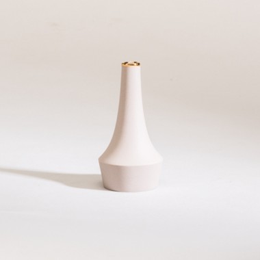 Mini Vase "Flip" mit Goldrand – studio.drei