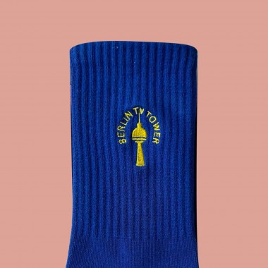 Gerippte TV Tower Socken von Offbeat