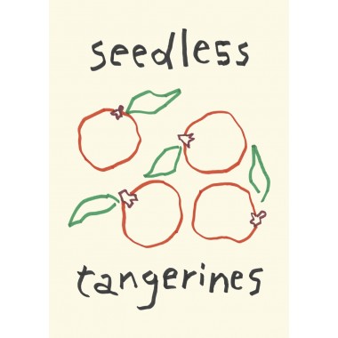 Seedless tangerines – Print von Lavanda Posters
