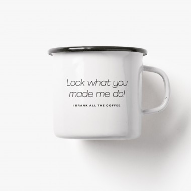 typealive / Emaillebecher Tasse / Look