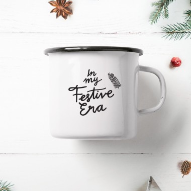 typealive / Emaillebecher Tasse / Festive Era