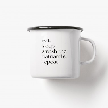 typealive / Emaillebecher Tasse / Smash