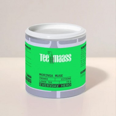 MORINGA MUSE Grüntee mit Ingwer & Zitrone - TEE MAASS