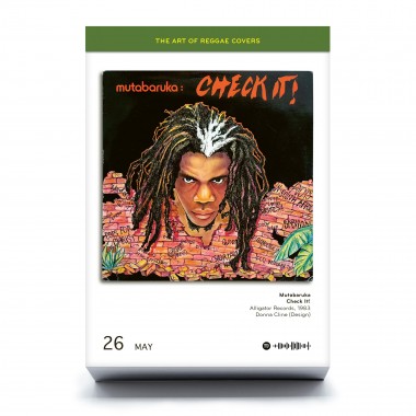 
The Art of Reggae Covers (Tagesabreißkalender)