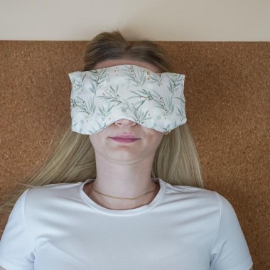 1. Yoga Augenkissen mit Bio Lavendel Dinkel Füllung – perfekt für Meditation & Entspannung „Olive“ - Tochter von Walter