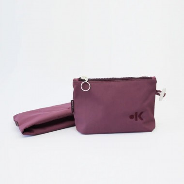 Tuula Pouch I Kosmetiktasche I kaala I plum