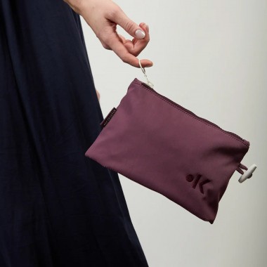 Tuula Pouch I Kosmetiktasche I kaala I plum