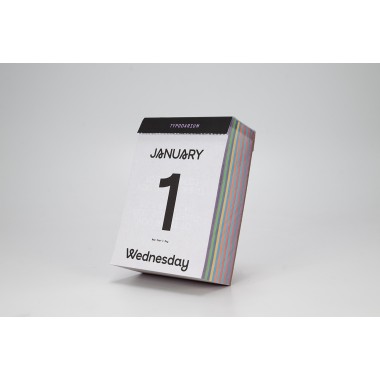 Typodarium 2025 (Abreißkalender mit 365 frischen Fonts)
