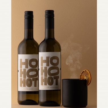 HO HO HOT - weißer Winzerglühwein vom Weingut Krughof - 6er-/12er Paket