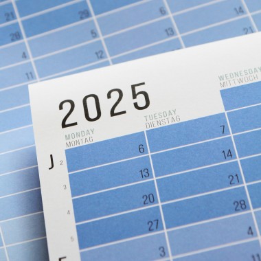 Wandkalender 2025 „Blue Hour“ Jahresplaner | Limited Edition | 100% Recyclingpapier | Deutsch-Englisch