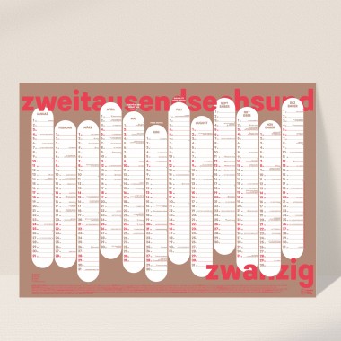 Familiar Faces »Wandkalender A2 Toni 2026«: Vielfalt – Tag für Tag (Jahres-Planer/ Jahres-Kalender)