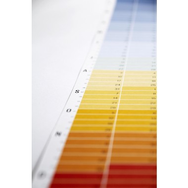 Wandkalender 2026 „Blue Hour“ Jahresplaner | Limited Edition | 100% Recyclingpapier | Deutsch-Englisch | Rückseite „Regenbogen“