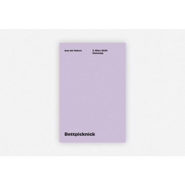 was wir lieben: In 366 Tagen
Ein Notizkalender für 2024 mit Liebeserklärungen an den Alltag