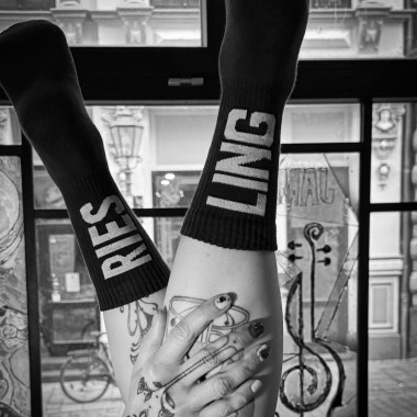 Weinsocken RIESLING BLACK von Winecraft