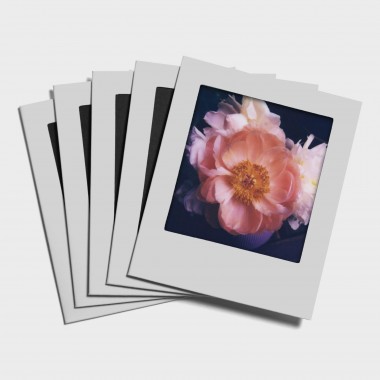 5 x Instant Photocards „White“ DIY