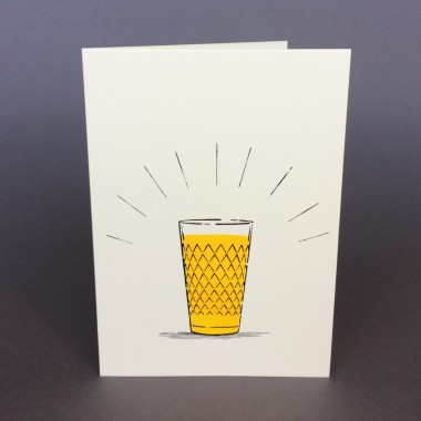 Print now - Riot later ● Apfelwein, 3 Karten mit Umschlag