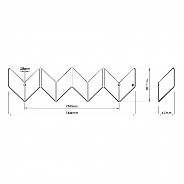 ZIGZAG | kleine WAND-GARDEROBE | Roman Luyken | Peppermint Products