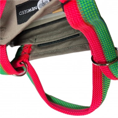 Rope Tote Pack | Textil & Kletterseil UPCYCLING bag | NEWSEED aka dieSeilretter
