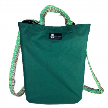 Rope Tote Pack | Textil & Kletterseil UPCYCLING bag | NEWSEED aka dieSeilretter
