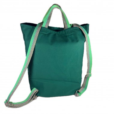 Rope Tote Pack | Textil & Kletterseil UPCYCLING bag | NEWSEED aka dieSeilretter
