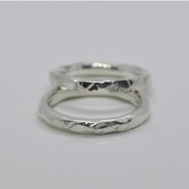 Ring "Beeindruckt" aus Silber von DOPPELLUDWIG