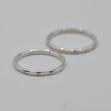 Ring "Angeschliffen" aus Silber von DOPPELLUDWIG