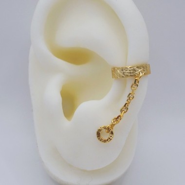 Earcuff "Verbunden" aus Silber von DOPPELLUDWIG