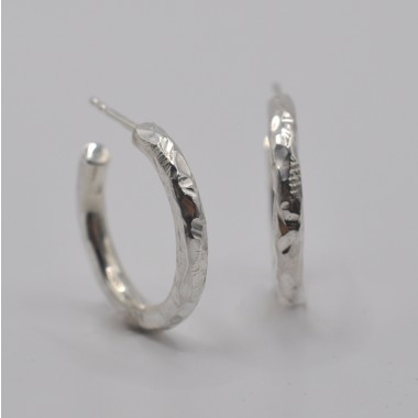 Ohrringe "Beeindruckt" aus Silber von DOPPELLUDWIG