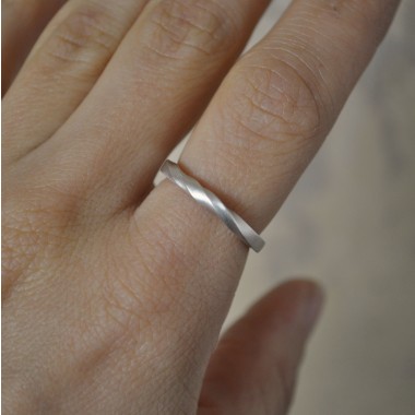 Ring "Rotiert" aus Silber von Doppelludwig