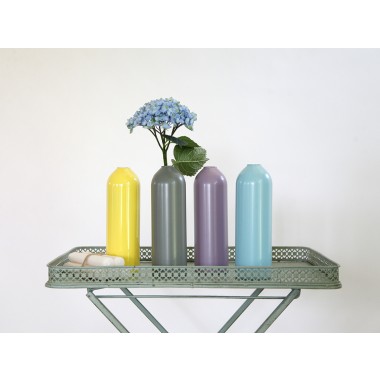 Kerzenhalter/Vase farbig