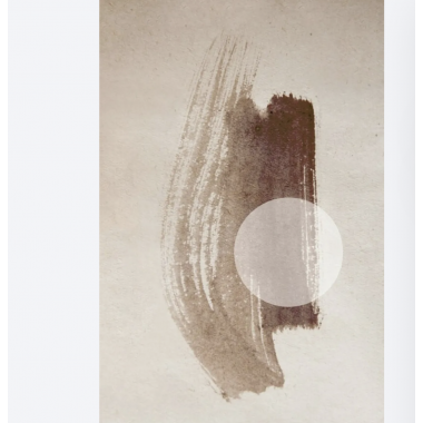 nahili ARTPRINT / POSTER "abstract aquarelle - COFFEE TIME" abstrakte Malerei Kaffee Kunst - Druck (DIN A1/A3 & 50x70cm)