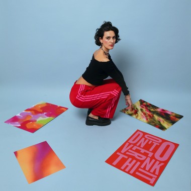 don't overthink it poster A2
