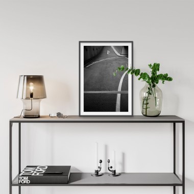 Amy & Kurt Berlin Artprint "White Arrow"