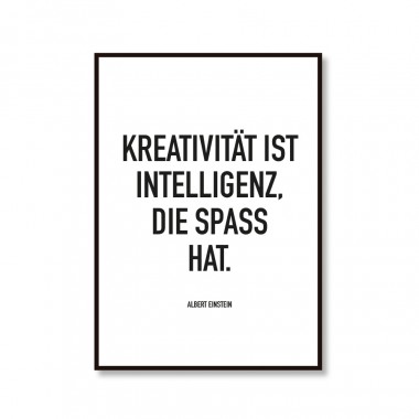 Amy & Kurt Berlin Artprint "Kreativität"