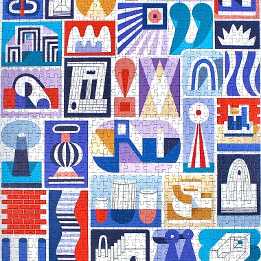Das Puzzle Kollektiv - Puzzle "Sketches" 1000 Teile
