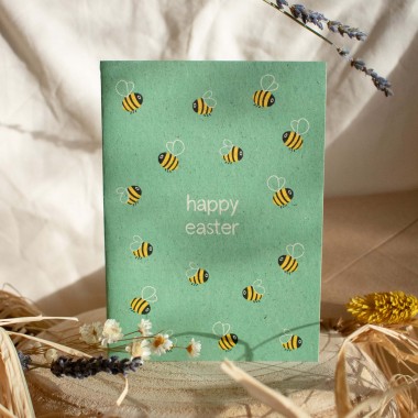 formwiese »happy easter bees« 3er-Set Osterkarten mit Kuverts