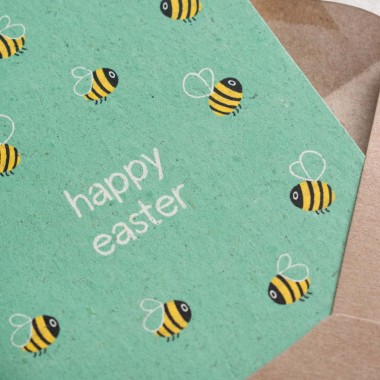 formwiese »happy easter bees« 3er-Set Osterkarten mit Kuverts